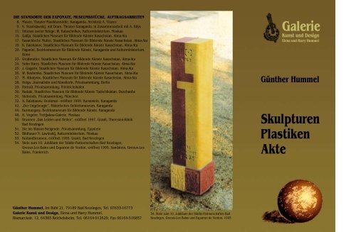 Prospekt als pdf - Günther Hummel