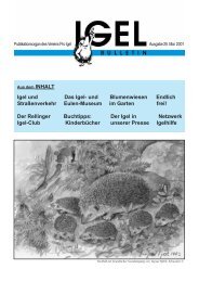Igel-Bulletin 49 - Pro Igel