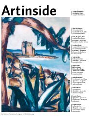 Das neuste Heft als PDF-Datei - Artinside - Das Museumsmagazin ...