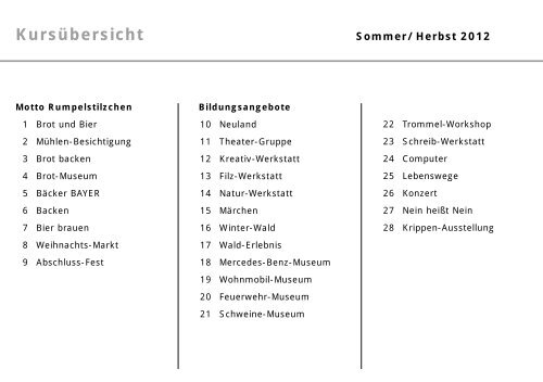 Freizeit- und Bildungsprogramms. - LWV.Eingliederungshilfe GmbH