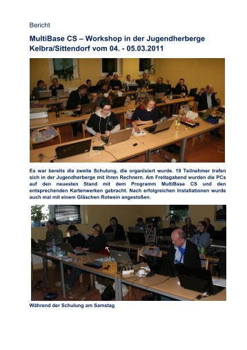 MultiBase CS – Workshop in der Jugendherberge Kelbra/Sittendorf ...