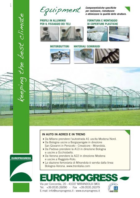 keeping the best climate Serre - Europrogress