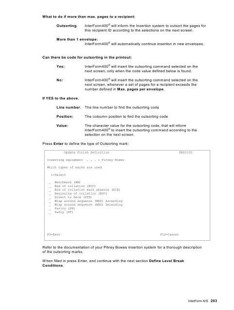 InterForm Manual - System & Method