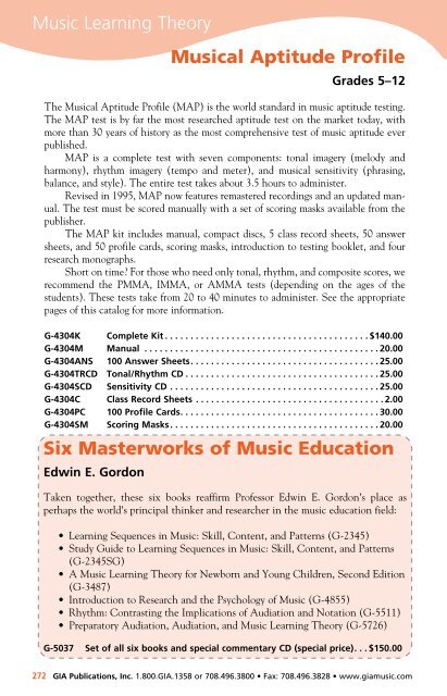 General Music - GIA Publications