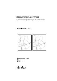 MOBILITEITSPLAN PITTEM - Gemeente Pittem