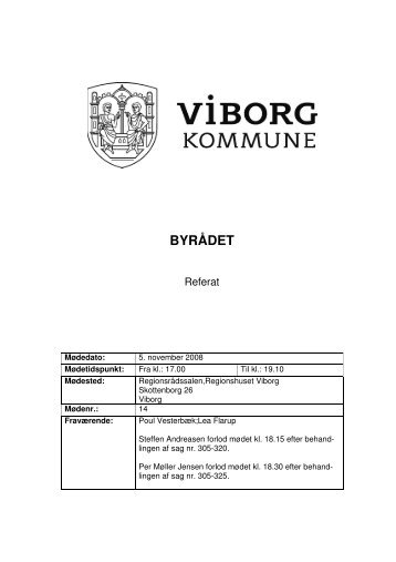 Referat - Viborg Kommune