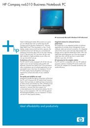 HP Compaq nx6310 Business Notebook PC - Computers!