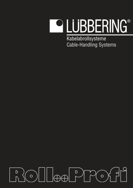 1 Stk Lübbering Kabel Abroller Roll-Profi A90101