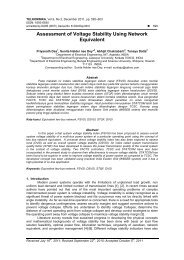 Assessment of Voltage Stability Using Network ... - TELKOMNIKA