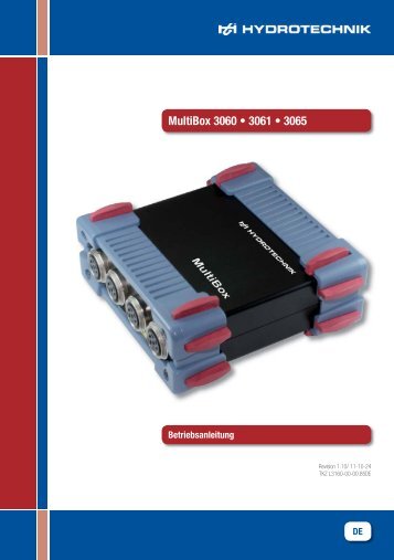 MultiBox 3060 • 3061 • 3065 - Hydrotechnik