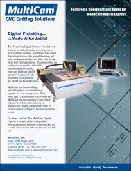 Features & Specifications Guide for MultiCam Digital Express Digital ...
