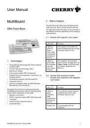 MultiBoard User Manual - Cherry