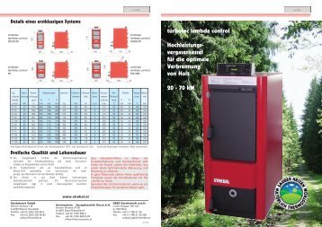 turbotec lambda control Hochleistungs- vergaserkessel für ... - Strebel