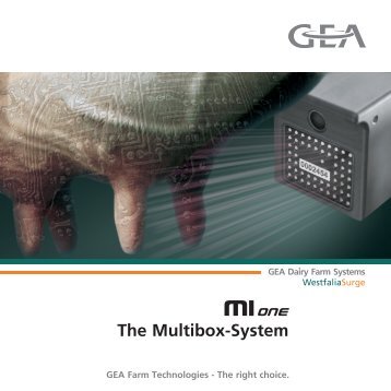 The Multibox-System - GEA Farm Technologies