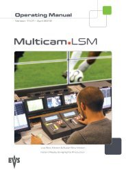 Multicam 11.01 Operation Manual - EVS