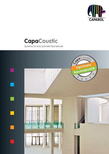 CapaCoustic Fine - Caparol Farben AG