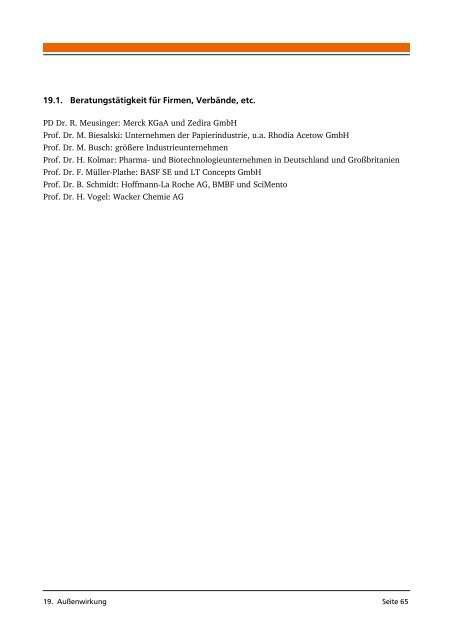 Forschungsbericht 2009 - Fachbereich Chemie - Technische ...