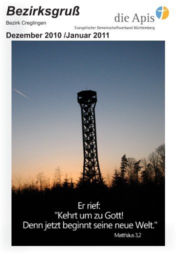 Bezirksgruß - die Apis Creglingen
