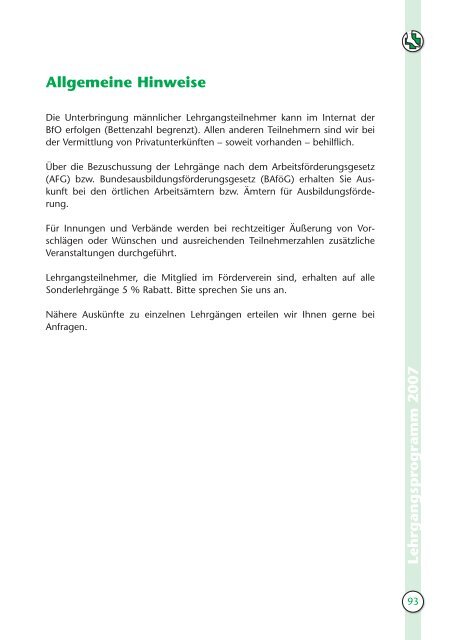 BfO Jahrbuch 2007 - Bundesfachschule für Orthopädie-Schuhtechnik