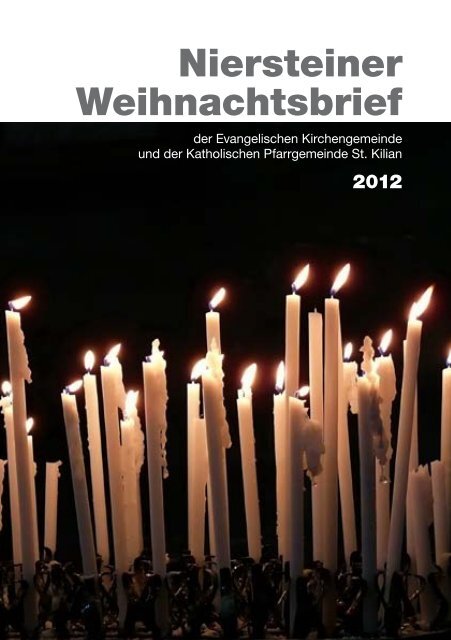 Niersteiner Weihnachtsbrief - Evangelische Kirchengemeinde ...