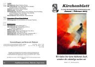 Kirchenblatt Januar - Evangelisch-Lutherischer Kirchkreis Jena