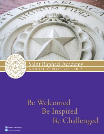 Saint Raphael Academy 2011-2012 Annual Report