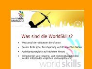 Was sind die WorldSkills? - VSSM