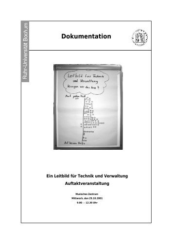 PDF-Datei - der Verwaltung - Ruhr-Universität Bochum