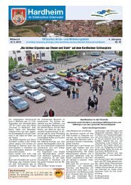 Blumen- und Pflanzenmarkt - Hardheim