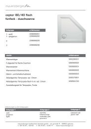 ceptor 80/40 flach fünfeck - duschwanne - mauersberger badtechnik