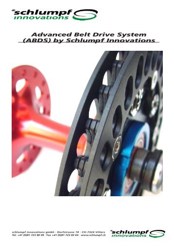 Advanced Belt Drive System (ABDS) - ueber Schlumpf Innovations