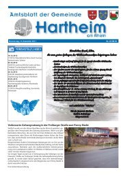 Gemeindeblatt 2012 KW 50 - Gemeinde Hartheim