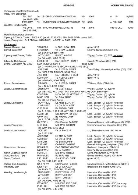 SOUTH EASTERN NEWS SHEET 2002 - The PSV Circle Website