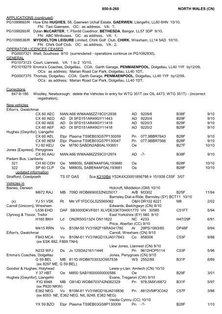 SOUTH EASTERN NEWS SHEET 2002 - The PSV Circle Website