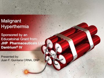 Malignant hyperthermia