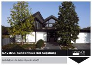 DAVINCI-Kundenhaus bei Augsburg - Davinci Haus GmbH
