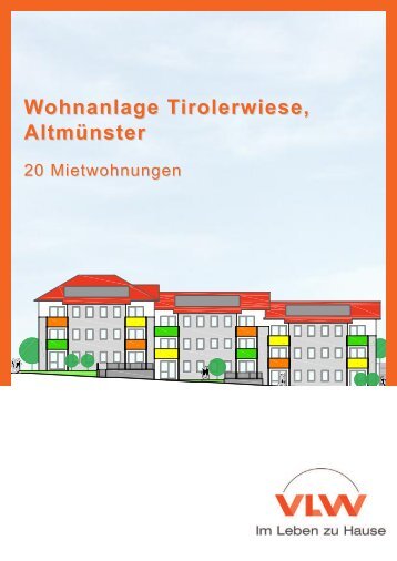 Wohnanlage Tirolerwiese, Altmünster - VLW