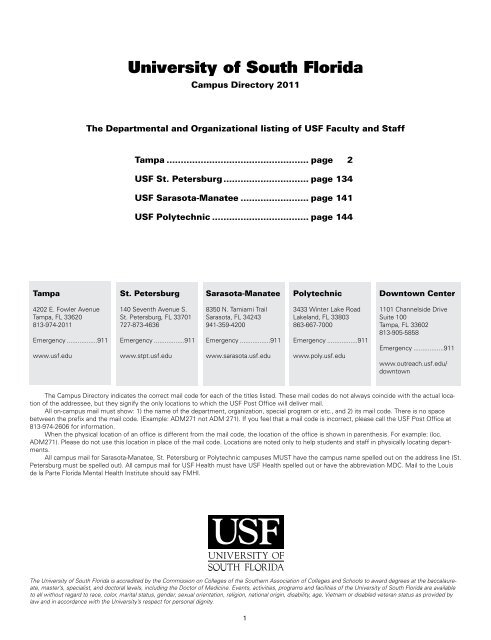 Jose DIAZ, Chief Acute Care Surgery, University of South Florida, FL, USF, Department of Surgery