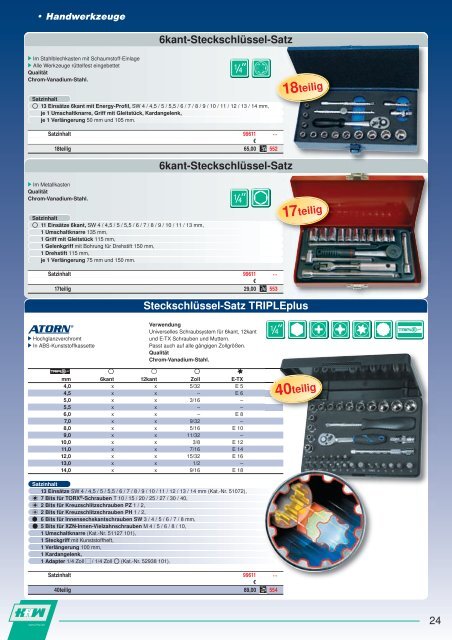 TOOLBOX - Hommel Hercules Werkzeughandel