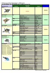 Katalog - HG Motorsport