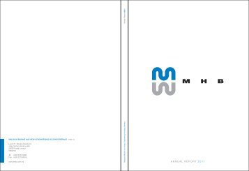 ANNUAL REPORT 2011 - Mhb.com.my