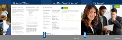 HID Connect Brochure - HID Global