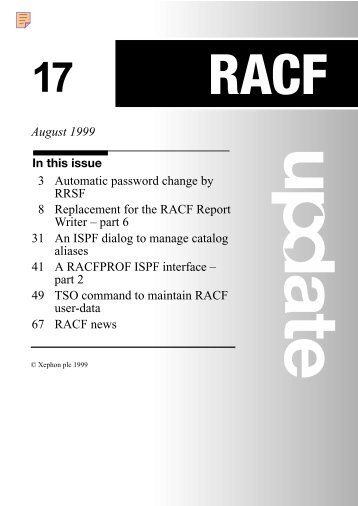 RACF Aug title - CBT Tape