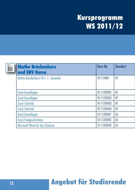 Kursprogramm_ WAF _ WS _11_12_web.pdf - Hochschule für ...