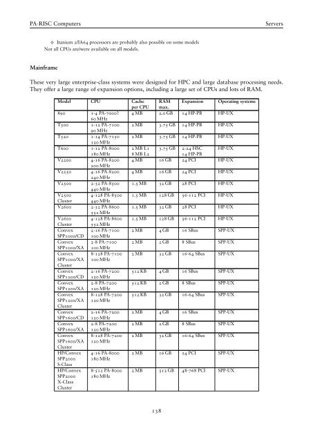 Chapter 4 PA-RISC Computer Systems - OpenPA.net