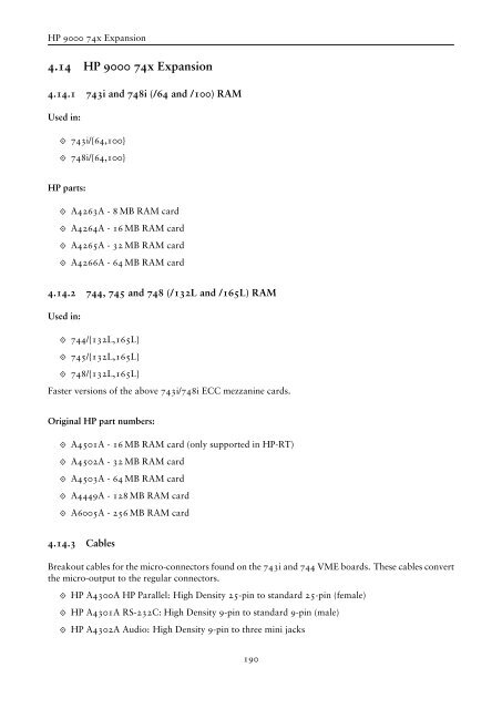 Chapter 4 PA-RISC Computer Systems - OpenPA.net