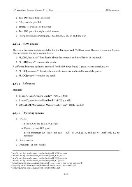 Chapter 4 PA-RISC Computer Systems - OpenPA.net