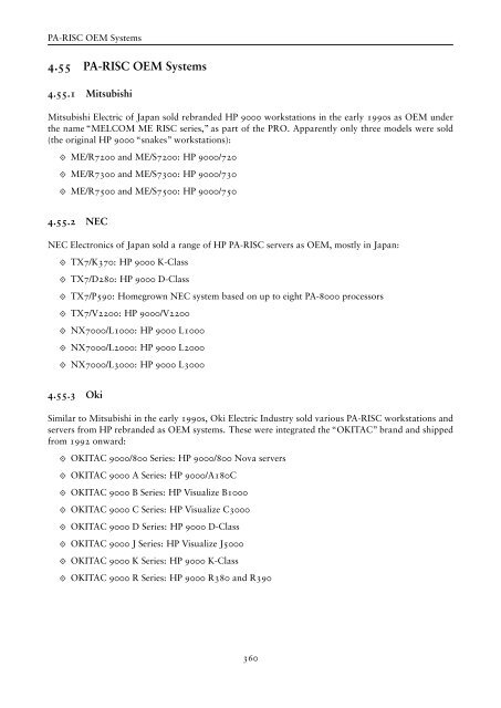 Chapter 4 PA-RISC Computer Systems - OpenPA.net