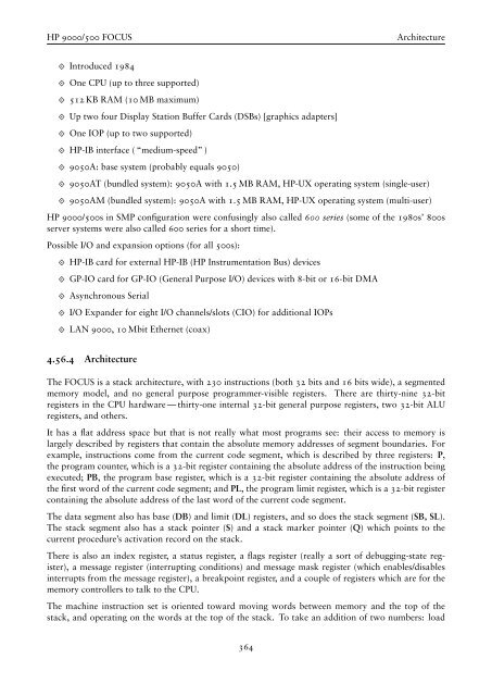 Chapter 4 PA-RISC Computer Systems - OpenPA.net