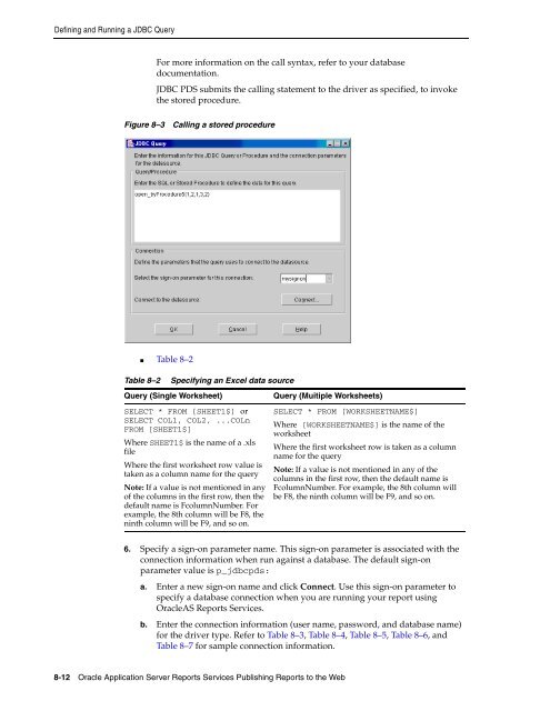 Publishing Reports to the Web - Downloads - Oracle